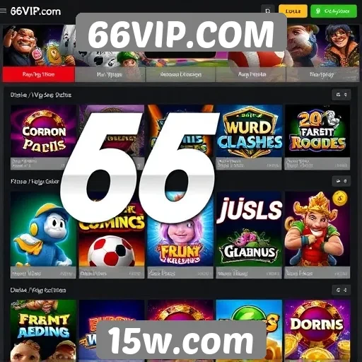Exploração das principais categorias de jogos em 66VIP.COM
